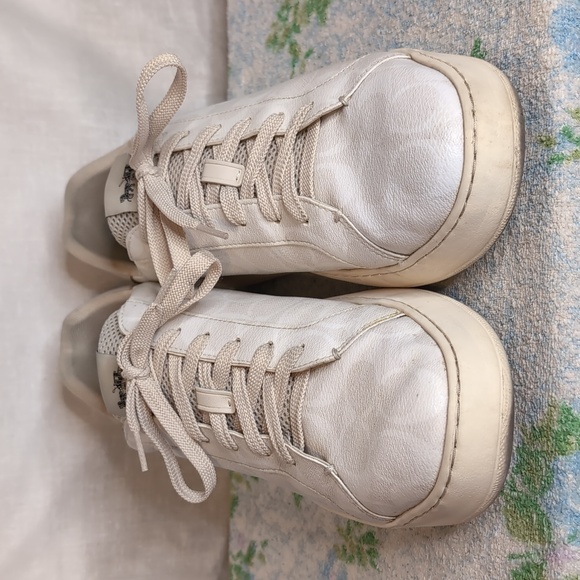 Coach Clip Low Top Off White Sneaker mens 13 - Picture 5 of 9